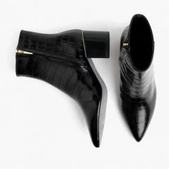 Thursday Boots - Women's Luna | Black Croco