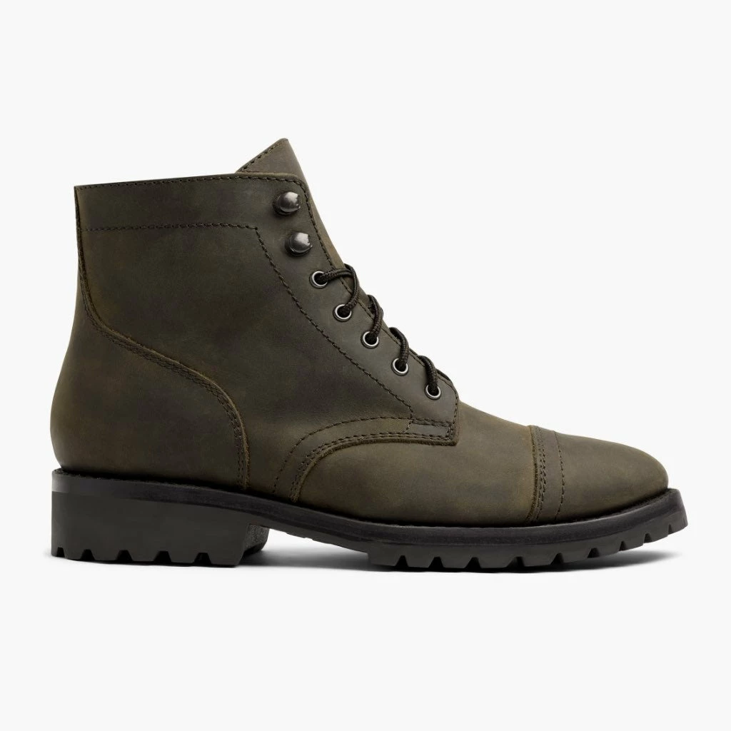 Thursday Boots - Men's Captain | Dark Olive Matte 4 Thursday Boots - Men's Captain | Dark Olive Matte