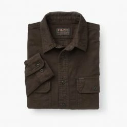Thursday Threads - Filson Shirts & Pants Field Flannel Shirt | Cigar Brown