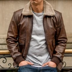 Thursday - Men's Jackets Flight Jacket | Anejo