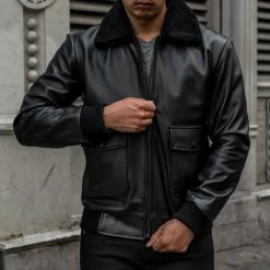 Thursday - Men's Jackets Flight Jacket | Black