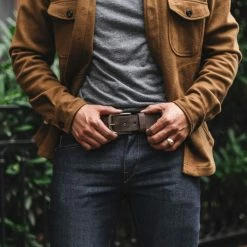 Thursday Boots - Accessories Belts & Wallets Men's Heritage Leather Belt | Canyon