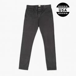 Thursday Threads - Kato Axe Slim Fit Chinos | Charcoal