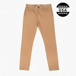 Thursday Threads - Kato Axe Slim Fit Chinos | Khaki
