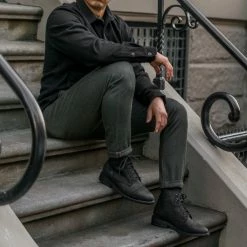 Thursday Threads - Kato Shirts & Pants Axe Slim Fit Chinos | Military Green