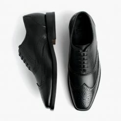 Thursday Boots - Men's Shoes Aviator | Black Dress Shoes