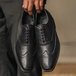 Thursday Boots - Men's Shoes Aviator | Black Dress Shoes