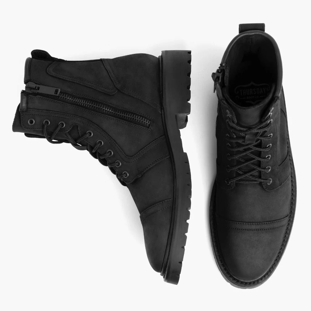 Thursday Boots - Men's Casa Moto | Black Matte 6 Thursday Boots - Men's Casa Moto | Black Matte