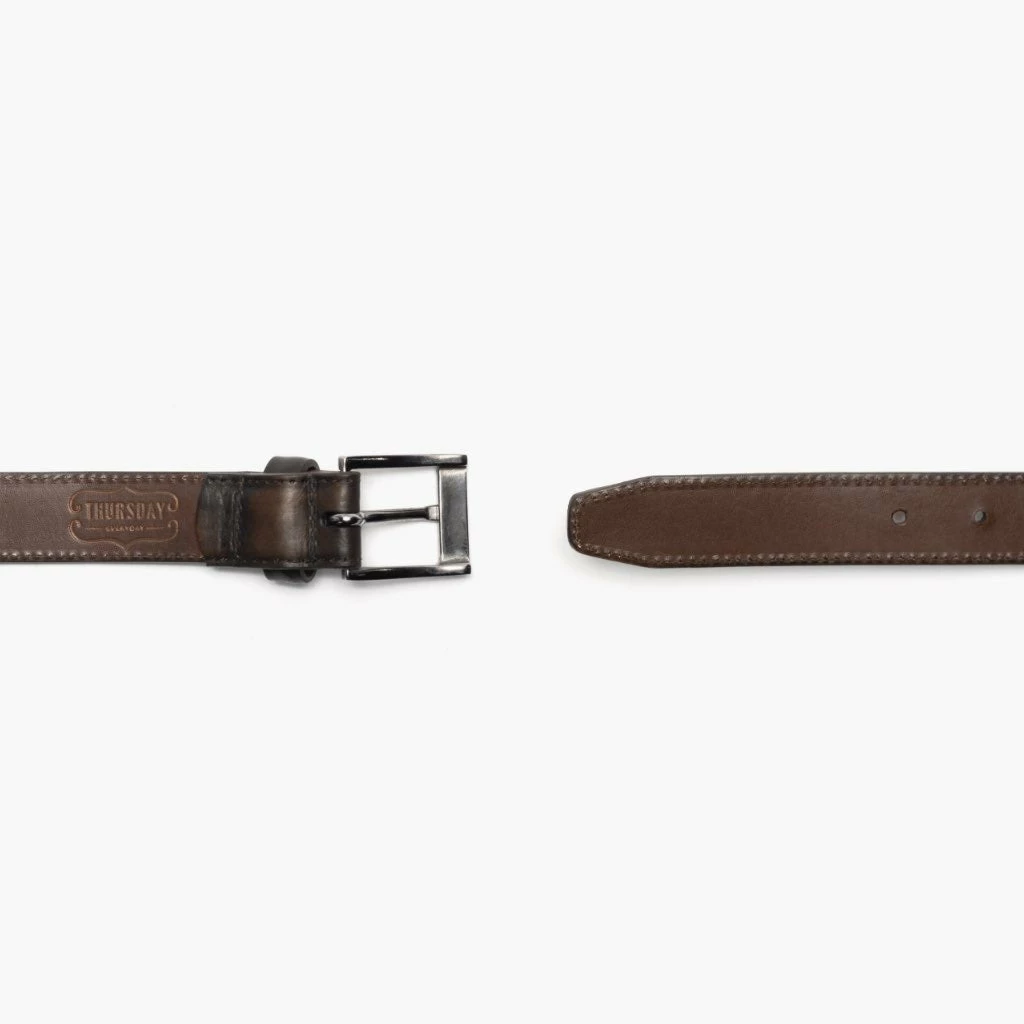 Thursday Boots - Accessories Accessories & Apparel Men's Classic Leather Belt | Black Coffee 5 Thursday Boots - Accessories Accessories & Apparel Men's Classic Leather Belt | Black Coffee