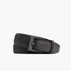Thursday Boots - Accessories Men's Classic Leather Belt | Black Matte Accessories & Apparel