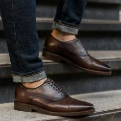 Thursday Boots - Men's Shoes Executive | Chestnut Dress Shoes