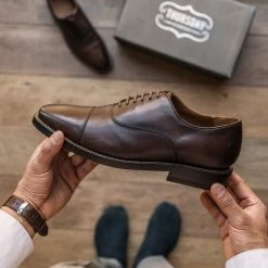 Thursday Boots - Men's Shoes Executive | Chestnut Dress Shoes