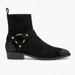 Thursday Boots - Men's Harness | Black Suede