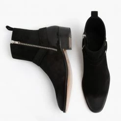 Thursday Boots - Men's Harness | Black Suede