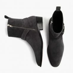 Thursday Boots - Men's Harness | Grey Suede