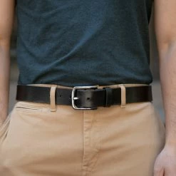 Thursday Boots - Accessories Men's Heritage Leather Belt | Cacao