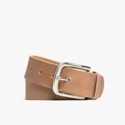 Thursday Boots - Accessories Men's Heritage Leather Belt | Natural Vachetta