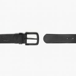 Thursday Boots - Accessories Men's Heritage Leather Belt | Black Matte 9 Thursday Boots - Accessories Men's Heritage Leather Belt | Black Matte