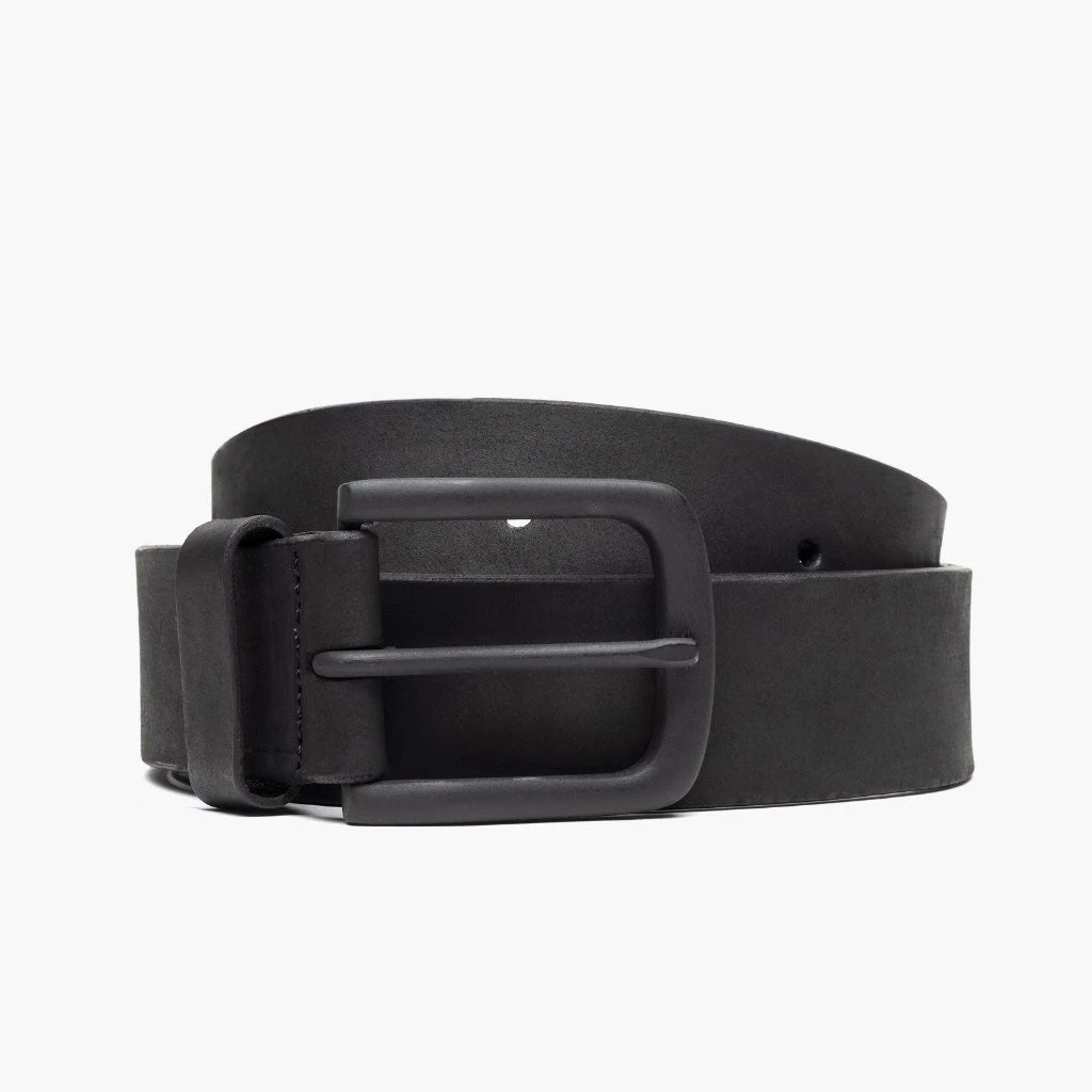 Thursday Boots - Accessories Men's Heritage Leather Belt | Black Matte 3 Thursday Boots - Accessories Men's Heritage Leather Belt | Black Matte