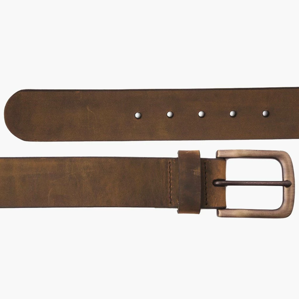 Thursday Boots - Accessories Men's Heritage Leather Belt | Burnt Copper 4 Thursday Boots - Accessories Men's Heritage Leather Belt | Burnt Copper