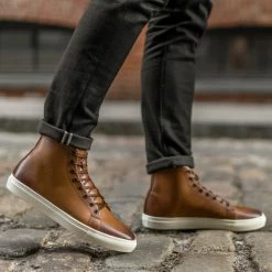 Thursday Boots - Men's Sneakers Premier High Top | Toffee