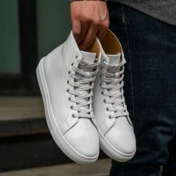 Thursday Boots - Men's Sneakers Premier High Top | White
