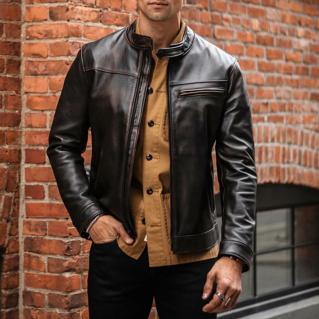 Thursday - Men's Jackets Roadster Jacket | Black Coffee 3 Thursday - Men's Jackets Roadster Jacket | Black Coffee