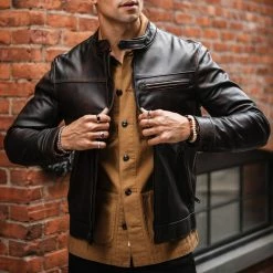 Thursday - Men's Jackets Roadster Jacket | Black Coffee