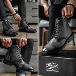Thursday Boots - Men's Major | Distressed Grey