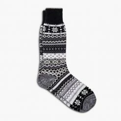 Thursday Boots - Accessories Accessories & Apparel Men's Sodello Norwegian Sock | Black