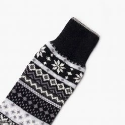 Thursday Boots - Accessories Accessories & Apparel Men's Sodello Norwegian Sock | Black