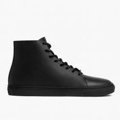 Thursday Boots - Men's Sneakers Premier High Top | Black Vachetta