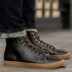 Thursday Boots - Men's Sneakers Premier High Top | Cacao