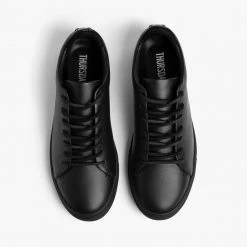 Thursday Boots - Women's Sneakers Women's Premier Low Top | Black Vachetta