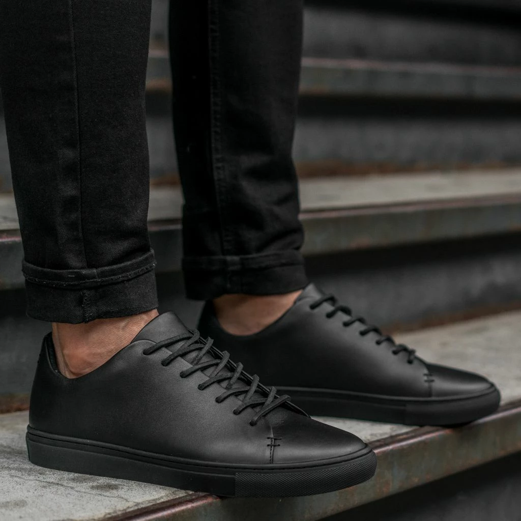 Thursday Boots - Men's Sneakers Premier Low Top | Black Vachetta New Arrivals 8 Thursday Boots - Men's Sneakers Premier Low Top | Black Vachetta New Arrivals