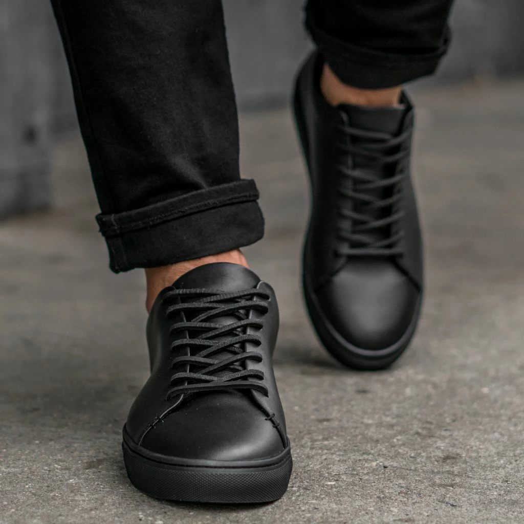 Thursday Boots - Men's Sneakers Premier Low Top | Black Vachetta New Arrivals 9 Thursday Boots - Men's Sneakers Premier Low Top | Black Vachetta New Arrivals