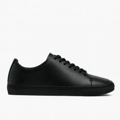 Thursday Boots - Men's Sneakers Premier Low Top | Black Vachetta New Arrivals