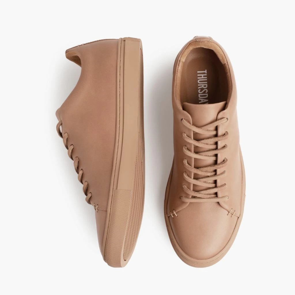 Thursday Boots - Men's Sneakers Premier Low Top | Natural Vachetta 6 Thursday Boots - Men's Sneakers Premier Low Top | Natural Vachetta