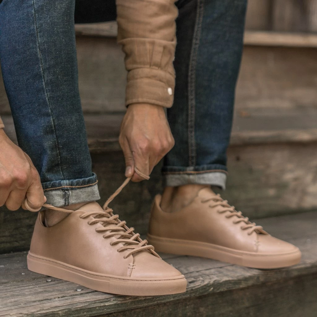 Thursday Boots - Men's Sneakers Premier Low Top | Natural Vachetta 7 Thursday Boots - Men's Sneakers Premier Low Top | Natural Vachetta