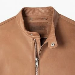Thursday - Men's Jackets Racer Jacket | Natural