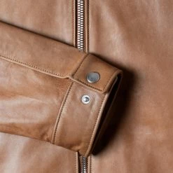 Thursday - Men's Jackets Racer Jacket | Natural