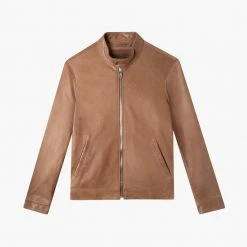 Thursday - Men's Jackets Racer Jacket | Natural