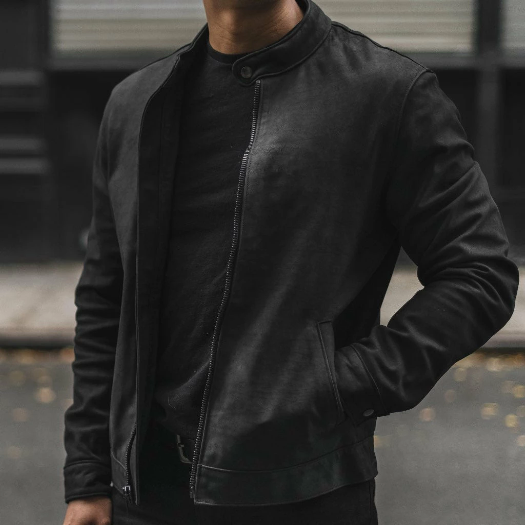 Thursday - Men's Jackets Racer Jacket | Black Matte Accessories & Apparel 3 Thursday - Men's Jackets Racer Jacket | Black Matte Accessories & Apparel