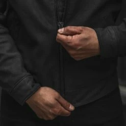Thursday - Men's Jackets Racer Jacket | Black Matte Accessories & Apparel