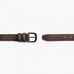 Thursday Boots - Accessories Belts & Wallets Men's Refined Leather Belt | Black Coffee
