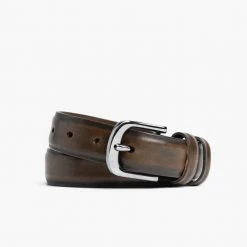 Thursday Boots - Accessories Belts & Wallets Men's Refined Leather Belt | Black Coffee