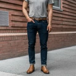 Thursday Boots - Accessories Accessories & Apparel Men's Refined Leather Belt | Toffee