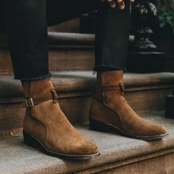 Thursday Boots - Men's Rogue | Cognac Suede 12 Thursday Boots - Men's Rogue | Cognac Suede
