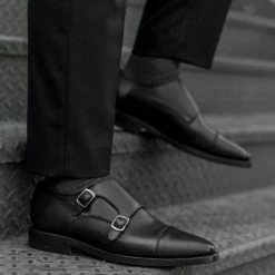 Thursday Boots - Men's Shoes Saint | Black Dress Shoes
