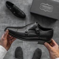 Thursday Boots - Men's Shoes Saint | Black Dress Shoes